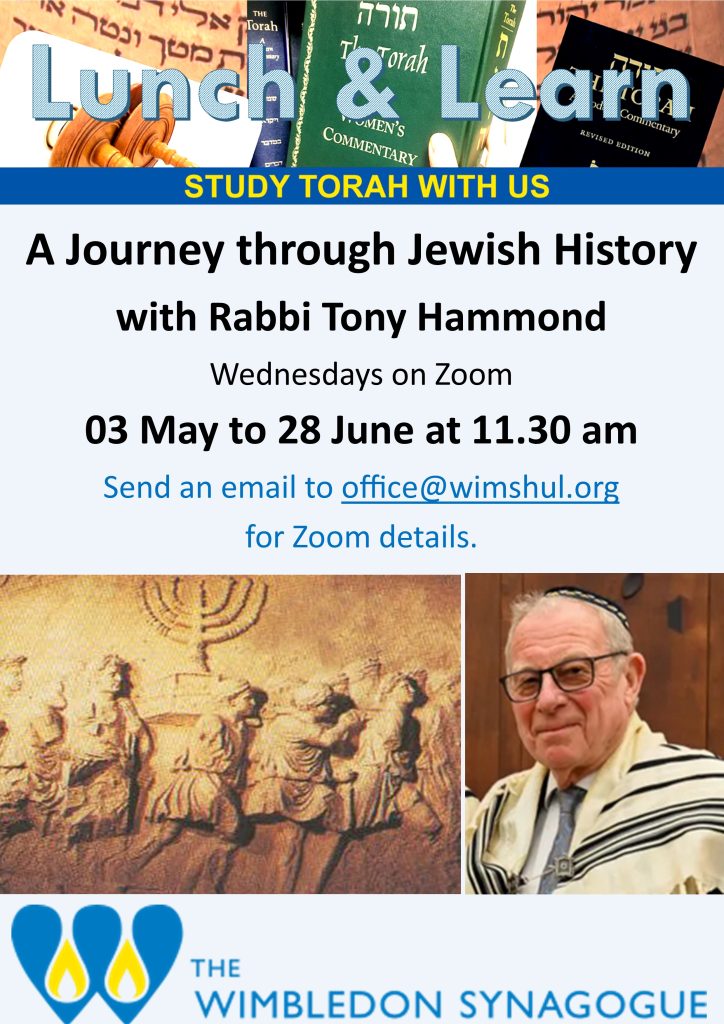Lunch and Learn 3 May to 28 June