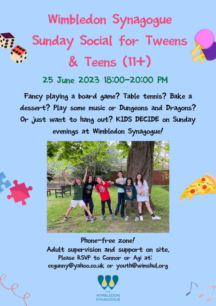Sunday Social for Teens